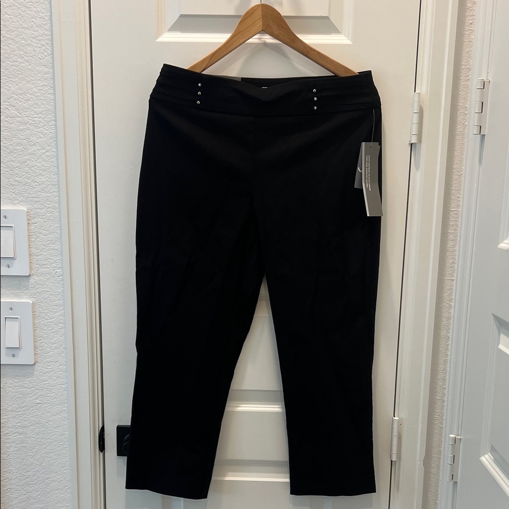 JM Collection Deep Black Pants